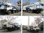 CHANG'AN 8x4 Special Crane Chassis 400m Truck Mounted Drilling Rig