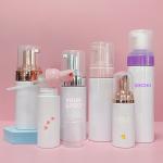 150ml 200ml Pet Pump Bottle Cosmetic Packaging Foaming Face Wash Bottle