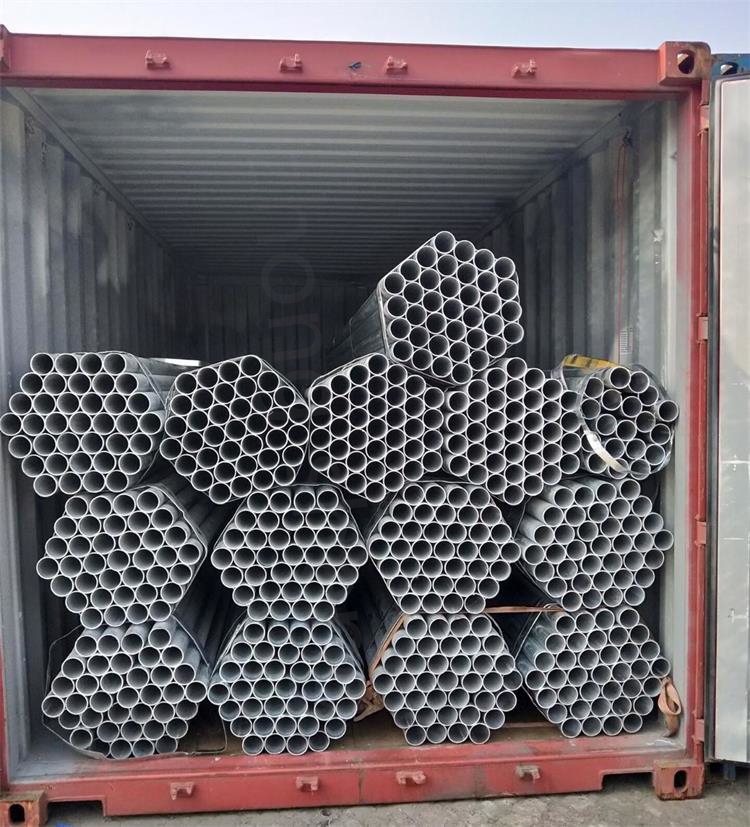 EMT Pipe Hot Dip Galvanized Mild Steel Welded Pipes ASTM DN350 DN50 1 inch 1.5 inch For Construction GI Steel Pipe