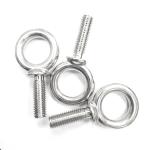 G279 Shoulder Type Forged Stainless Steel AISI 304 AISI 316 Eye Bolt Plain