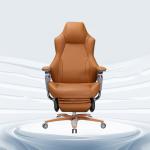 Light Luxury Office Leather Reclining Dual- Boss Chair with 3 Years After-Sales