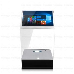 China 30 Inch Transparent Touch Screen Kiosk Holographic Projector Kiosk on sale