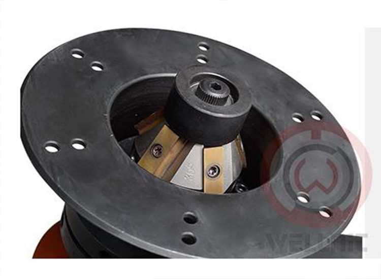 5 Blades 7500rpm Flat Electric Beveling Machine Soft Start