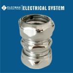 Steel 1/2 Inch To 4 Inch EMT Conduit Coupling Compression Non Insulated Type