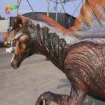 Theme Park Life Size Animatronic Dinosaurs Spinosaurus For Amusement Park