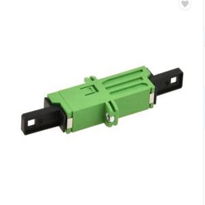 Quality Green Fiber Optic Adapter , E2000 Adapter Good Changeability High Wear Proof wholesale