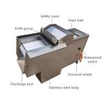 Pork Dicer Frozen Meat Chicken Butchering Equipment Automatic Meat Cutting