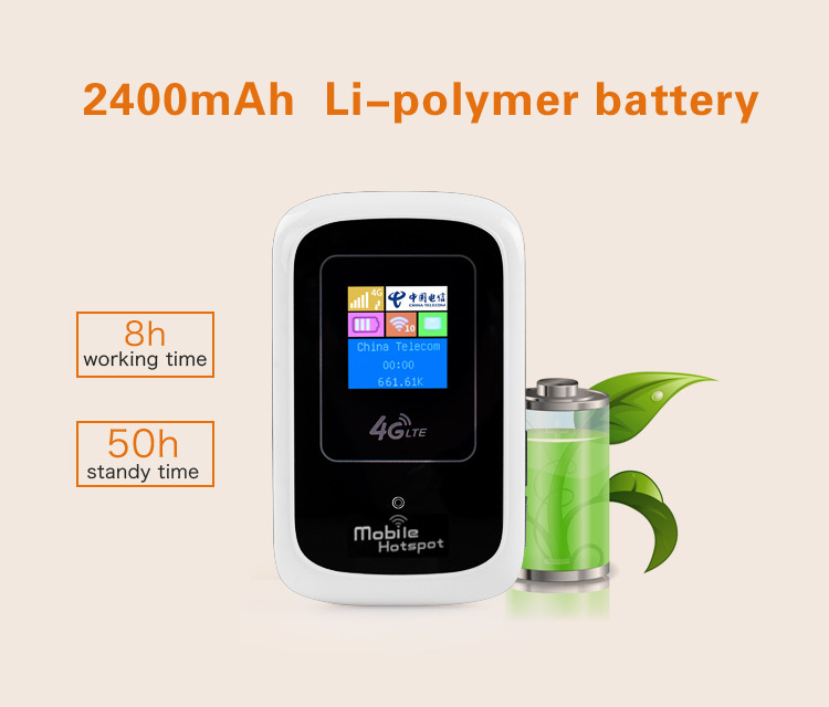 8h 150mbps Wireless Router Indoor Mobile Hotspot 4G LTE Router