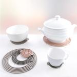 3in1 Extra Thick Silicone Kitchen Product Silicone Trivet Mat
