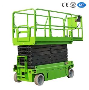 Quality Hydraulic Motor Drive Self Propelled Scissor Lift Table 8m High Aerial Work Platform wholesale