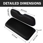 ShuRan Universal Golf Cart Rear Seat Replacement Cushions For EZGO/Club Car