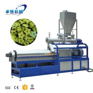 Quality 23*3*3m Twin Screw Extruder Puffed Corn Rice Puffing Chips Snacks Food Making Machine wholesale