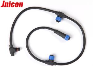 Quality T Shaped IP67 Cable Connector 10A / 300V For Electrical Power Extension wholesale