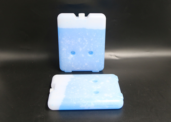 800g Durable Flat Gel Cooling Ice Cooler Brick For Refrigerator Truck