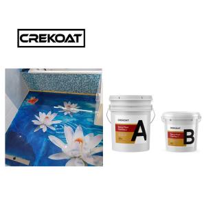 Quality Hygiene Eco Friendly Epoxy Resin Floor Coating Low Odor 3mm Durability wholesale