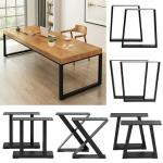 Powder Coated Rustic Decory Square Tube Table Legs for Heavy Duty Metal Dining