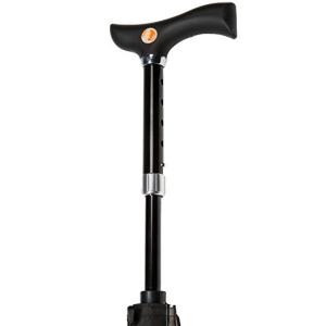 Quality Adjustable Height Walking Stick Umbrella 190T pongee wholesale