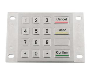 Quality 4x4 usb metal keypad for atm wholesale