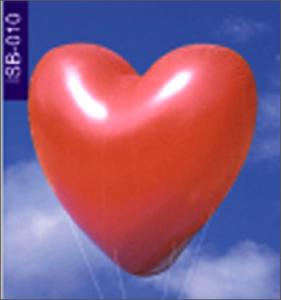 Quality The best selling heart shape inflatable helium balloon for showing love wholesale