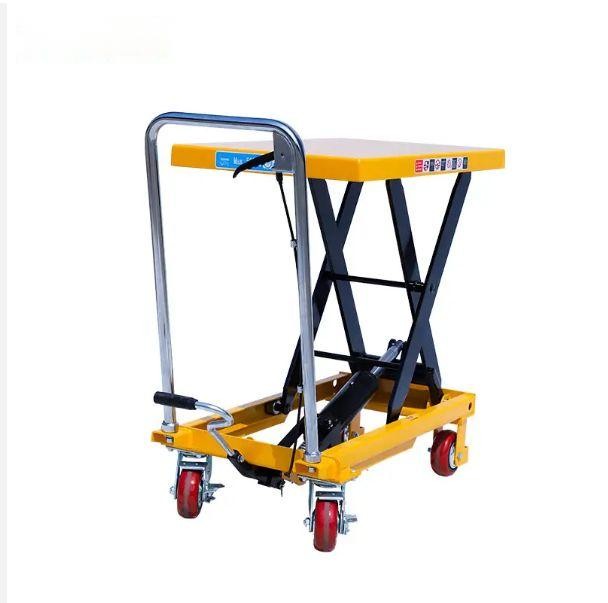 Material Tool 800kg Manual Scissor Lift Lifting Table Hydraulic Platform Lift Table