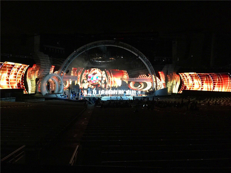 3.91mm Die Casting Stage Rental Led Display With Ultra Thin Cabinet 500 X 500 X 80mm