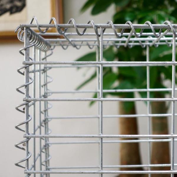 Cheap Customzied 2.0-4.0mm Welded Gabion Box 2*1*1 Wire Baskets For Stones for sale