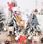Wooden Christmas Gift Christmas Deer Hanging Decoration