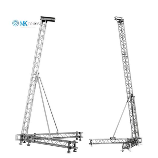 6M High Aluminum Stage Lighting Speaker Box Screw Truss Tower for Sporting