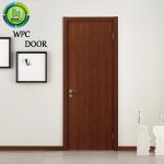 Waterproof Entrance Residential WPC Doors 45mm Thickness Bedroom Use