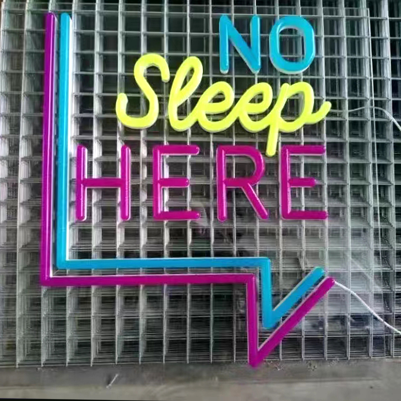 Custom LED Neon Sign Party Birthday Favors For Wall Pink Room Decor Happy Birthday Neon Bar Signs