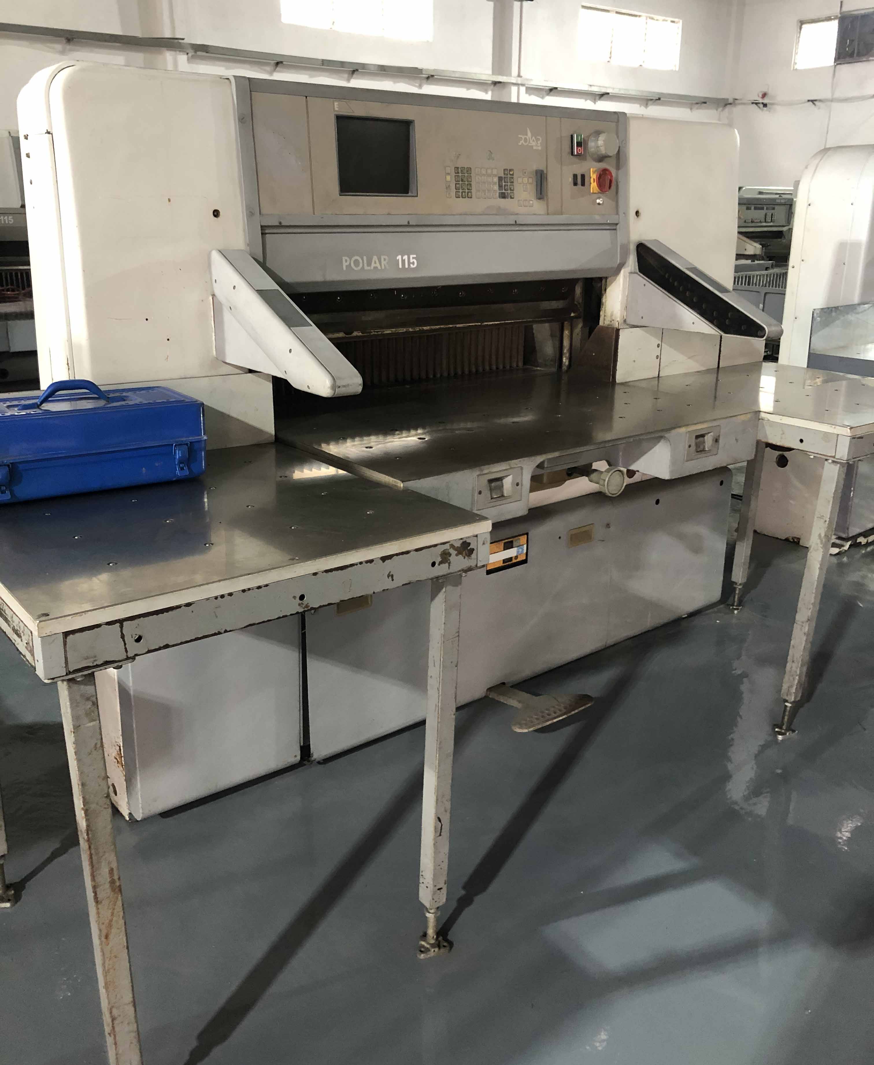 Type Paper Cutting Machine 115cm Max. Cutting Length Automatic Hydraulic Guillotine Cutter