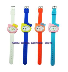 Quality multicolor Silicone carton watch lovely kid's watch wholesale
