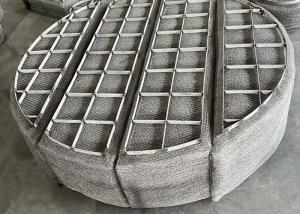 Quality Height 350mm Round Demister Pad In Vessel Knitted Wire Mesh wholesale