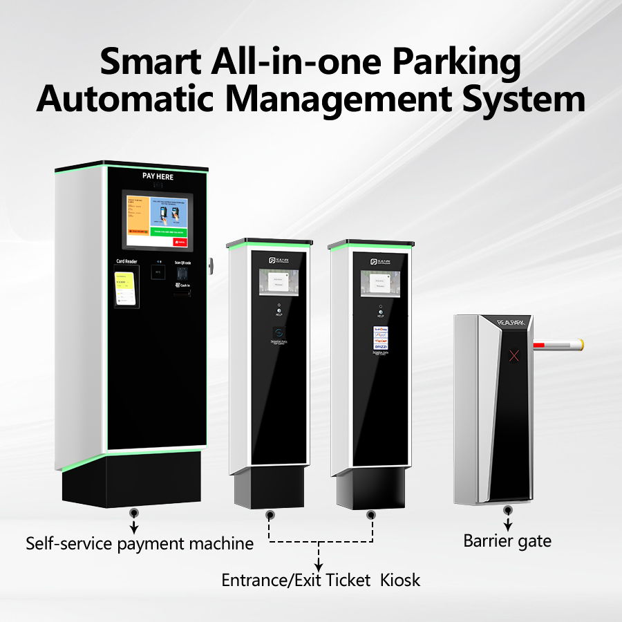 LPR Parking Ticket Kiosk Car Automated Parking Ticket System