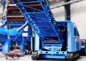 Quality Mining Beneficiation Machine Crawler Mounted Reclaimer Full Hydraulic Pressure wholesale