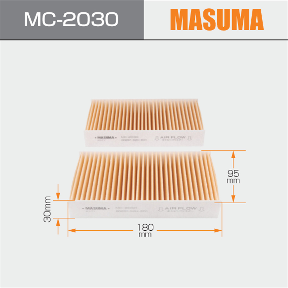 80291-S2H-E01 Auto Vehicles Accessories Cabin Air Filter for HONDA HR-V GH1 2.0 i Sport