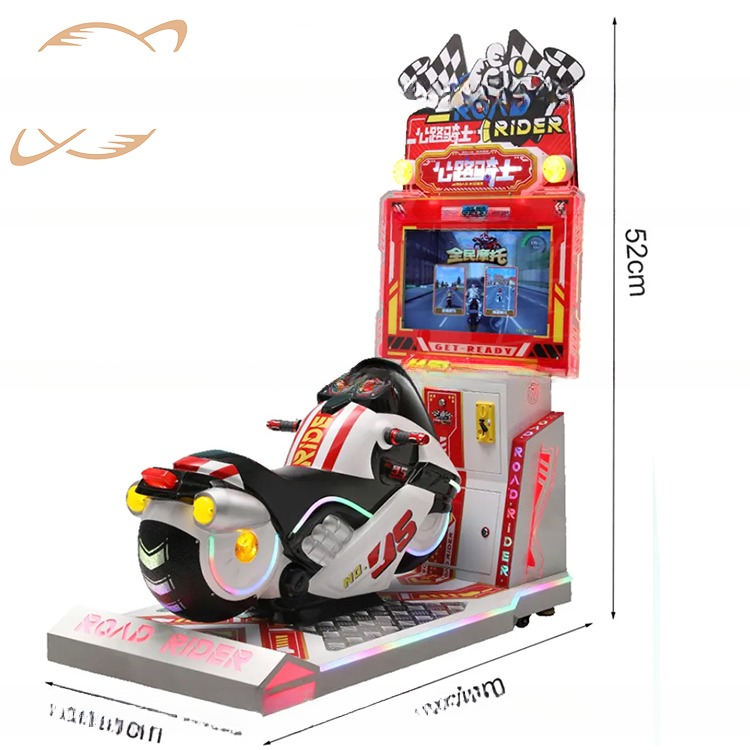 Dreamland 26LCD screen 3d simulation motorcycle racing arcade games coin operated children video game machine
