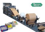 PP Laminated Un - Laminated Valve Paper Bags Forming Machine For Fertilizers