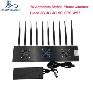 Quality 433mhz 40m Car Remote Signal Jammer UMTS GPS WiFi Blocker wholesale