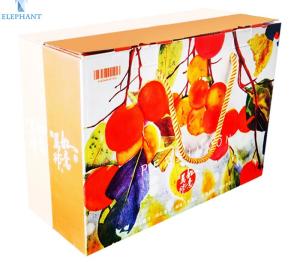 Quality Retcangular PDF Corrugated Shipping Boxes Fruit Printing wholesale