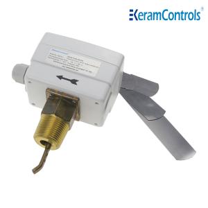 Quality OEM IP65 Brass Liquid Flow Switches 24V 15A For Heating Air Conditioning wholesale
