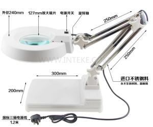 Quality Magnifying Desk Lamp Magnifier / Desk Lamp Magnifier LT-86C 10X / 20X wholesale