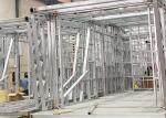 Light Steel Frame Prefab Mobile Homes House Kits To Build Metal WPC Cladding