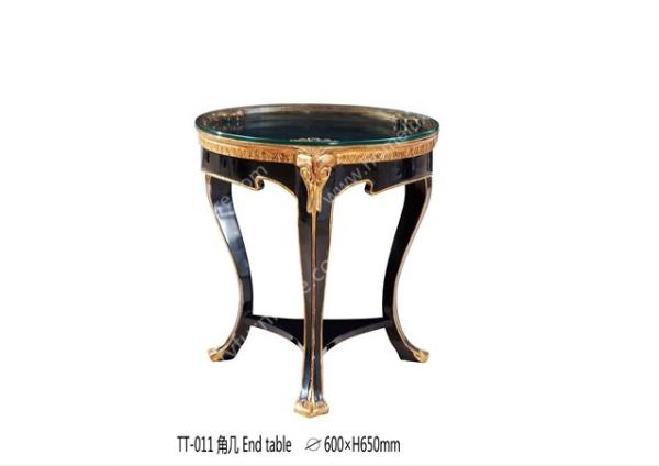 Side table end table living room furniture coffee table wooden table classical