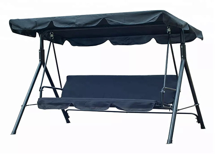 Cushioned Garden Patio Swing Chair 3 Seater Swinging Outdoor