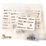 24 Years Class II Metal Dental Orthodontic Molar Roth Brackets with Hooks