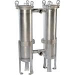 316L Stainless Steel 25 Filter Pump Provided Cartridge Filter Housing for Liquid
