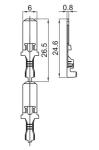 Commercial Car Wiring Terminals Automotive Electrical Crimp Connectors
