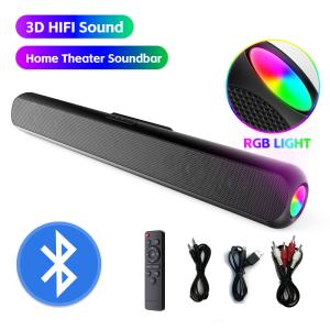 Quality 2.0CH TF Card LED TV Soundbar Television Sound Bars With 2000mA Battery wholesale