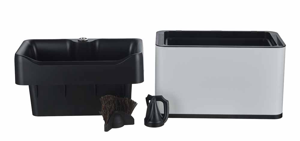 Professional Electric Espresso Grounds Knock Box For Commercial Portafilter Cleaning